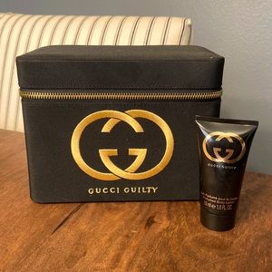 NEW Gucci Makeup Bag and NEW Gucci Guilty Body Lotion! 🥳